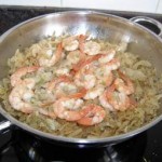recettes : chou chinois champignons-riz et chou chinois saumon-crevettes